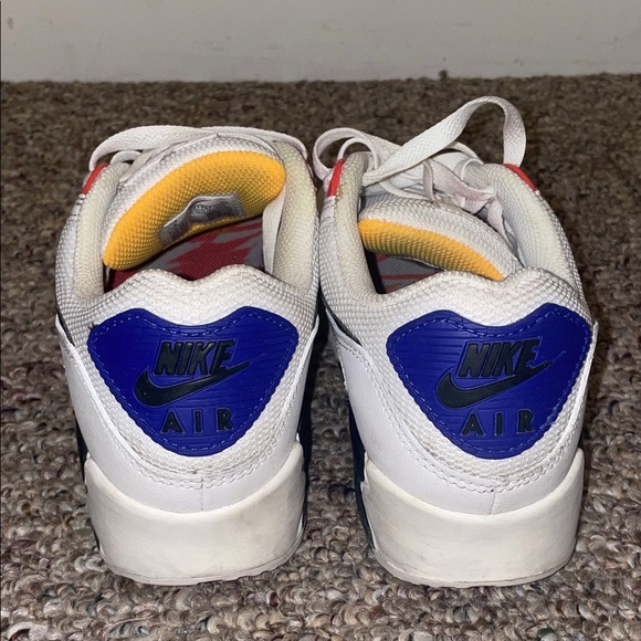 Womens Nike Air Max 90 Brushstroke Sneakers Shoes - Picture 5 of 10